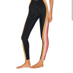 BEACH RIOT, coral stripes.